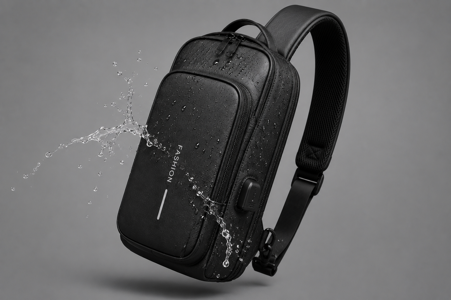 Sac Bandoulière Antivol NORVA™ | USB & Imperméable