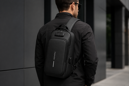 Sac Bandoulière Antivol NORVA™ | USB & Imperméable