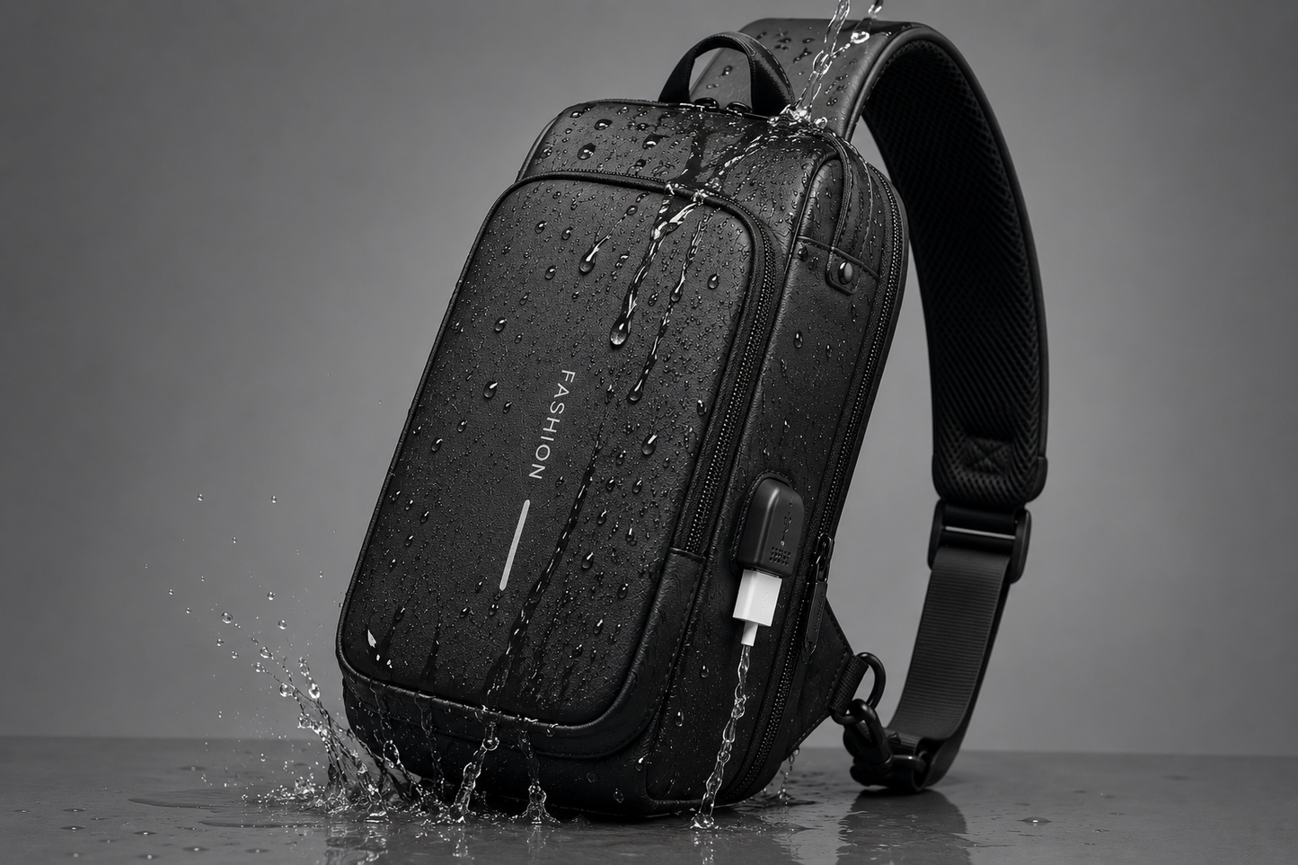 Sac Bandoulière Antivol NORVA™ | USB & Imperméable