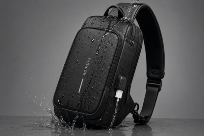 Sac Bandoulière Antivol NORVA™ | USB & Imperméable