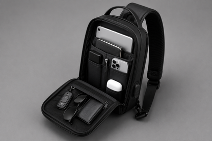Sac Bandoulière Antivol NORVA™ | USB & Imperméable